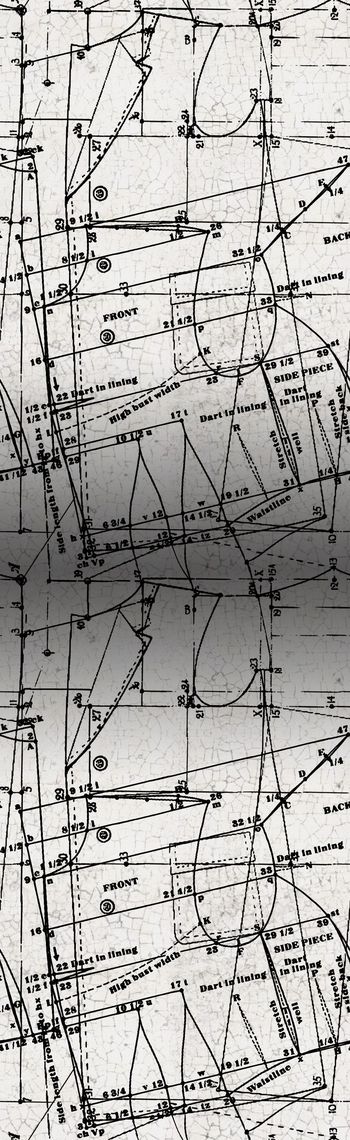 259747-制版线文艺风格印花