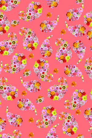 ♥红桃A〖花鸟天堂〗印花华亿平台图片