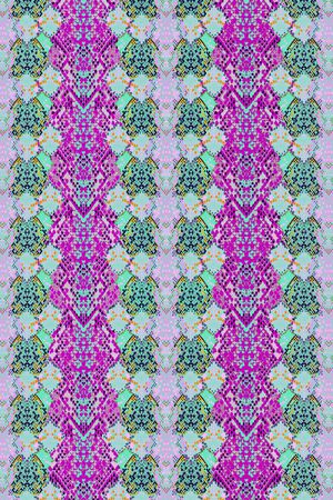 蛇纹 动物纹印花华亿平台图片