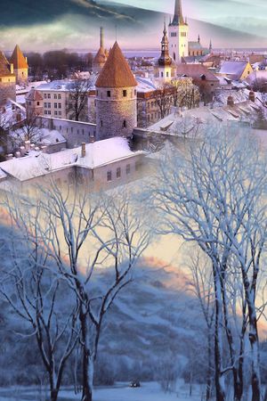 风景印花华亿平台图片