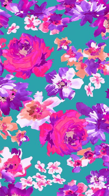 259896-欧美风满版花卉