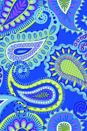 佩斯利纹印花华亿平台图片