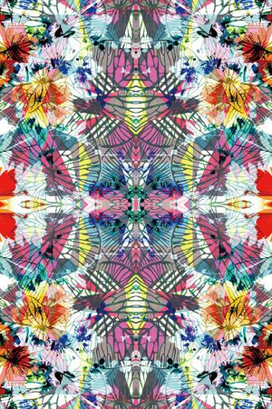 几何印花华亿平台图片