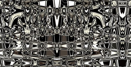 黑白印花华亿平台图片