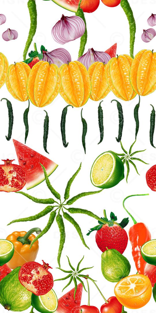 水果印花华亿平台图片