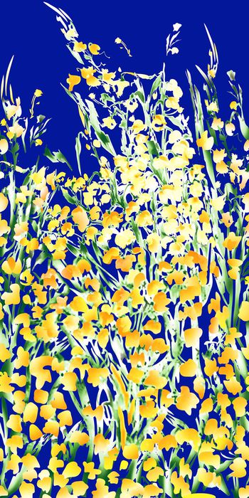 260018-中国风水墨花