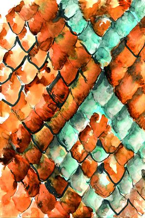 蛇皮印花华亿平台图片