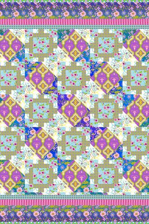 小碎花印花华亿平台图片