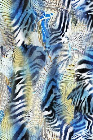 抽象印花华亿平台图片