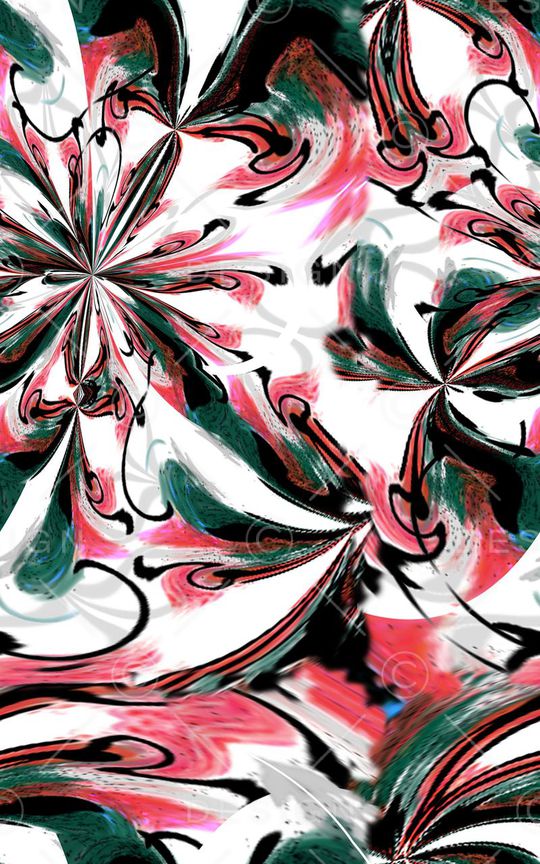 水墨印花华亿平台图片