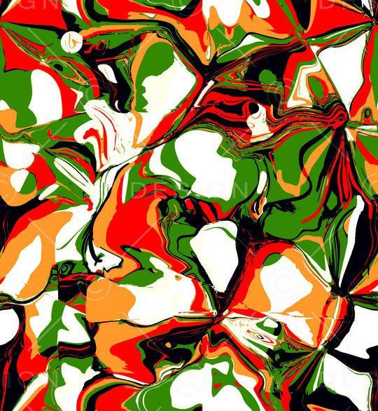 几何印花华亿平台图片