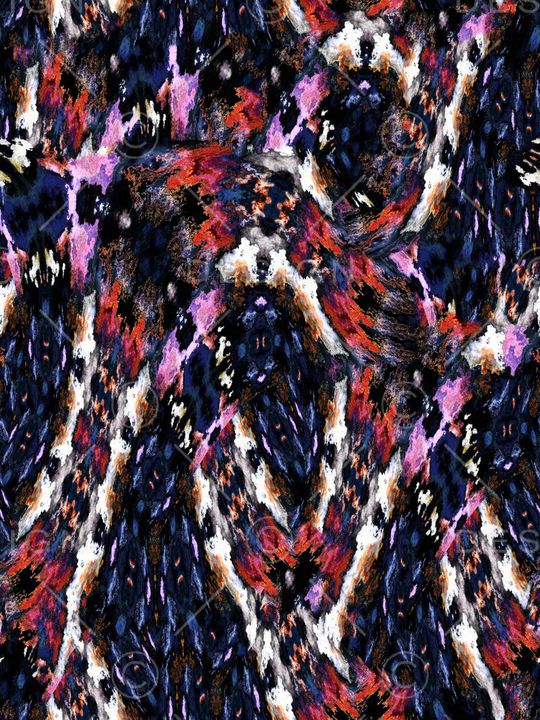 动物纹印花华亿平台图片