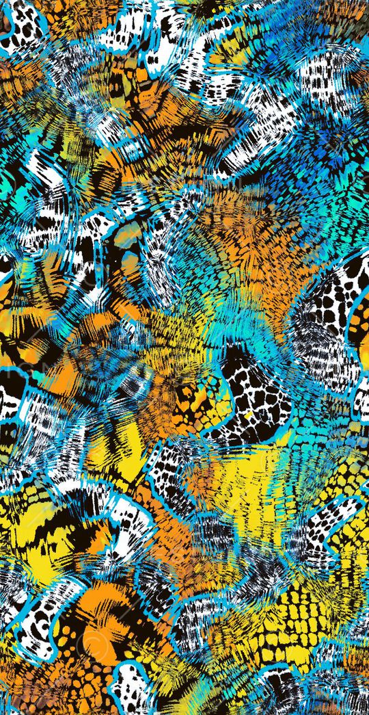 动物纹印花华亿平台图片