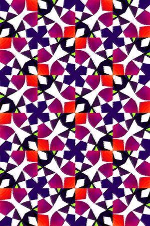 几何印花华亿平台图片