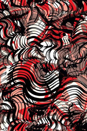 抽象印花华亿平台图片