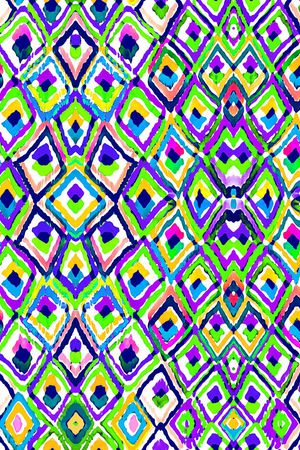 几何印花华亿平台图片