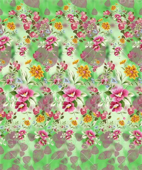 纹样印花华亿平台图片