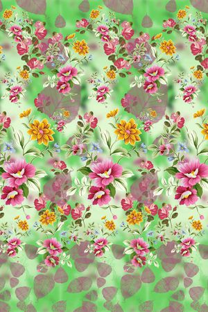 纹样印花华亿平台图片