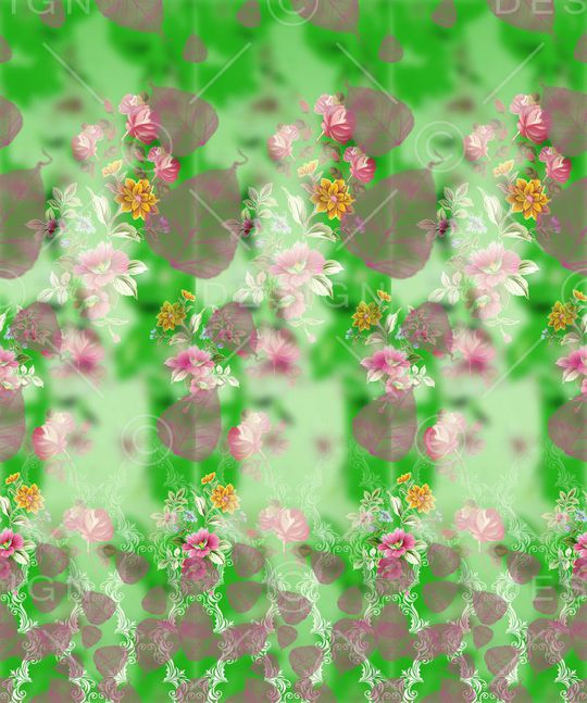 纹样印花华亿平台图片