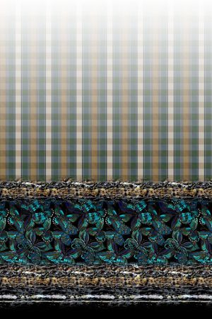 格子印花华亿平台图片