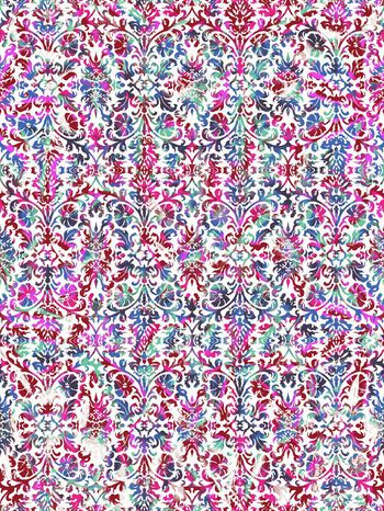 260425-幻彩传统欧式墙纸花纹渐变印花华亿平台