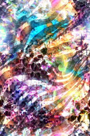 抽象印花华亿平台图片