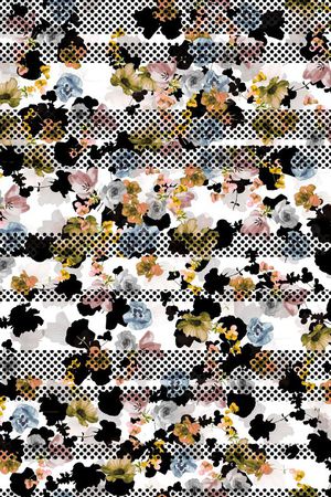 条纹印花华亿平台图片