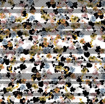 条纹印花华亿平台图片