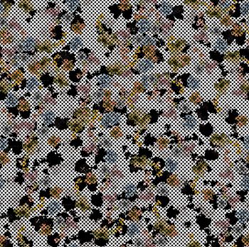 260535-圆点条纹花卉