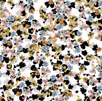 260537-圆点条纹花卉