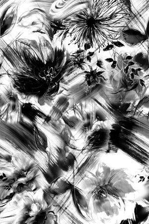 抽象印花华亿平台图片