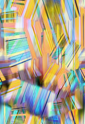 260637-抽象线条几何格纹