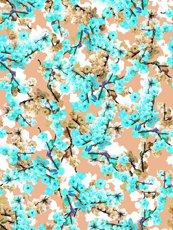 260736-花卉花朵组合