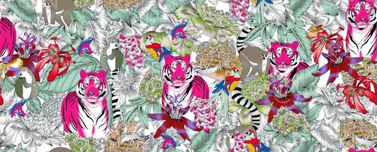 动物印花华亿平台图片