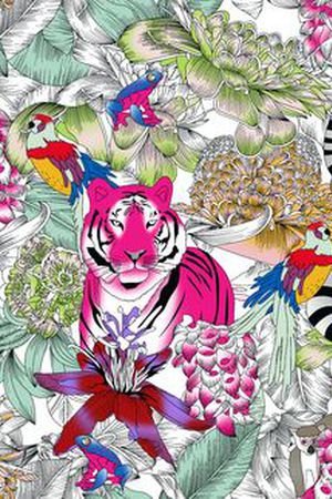 动物印花华亿平台图片