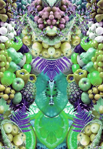 260890-前幅定位段花 水果热带植物休闲组合