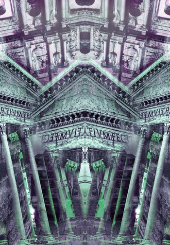 260941-前幅定位遗址怀旧宫廷风组合印花