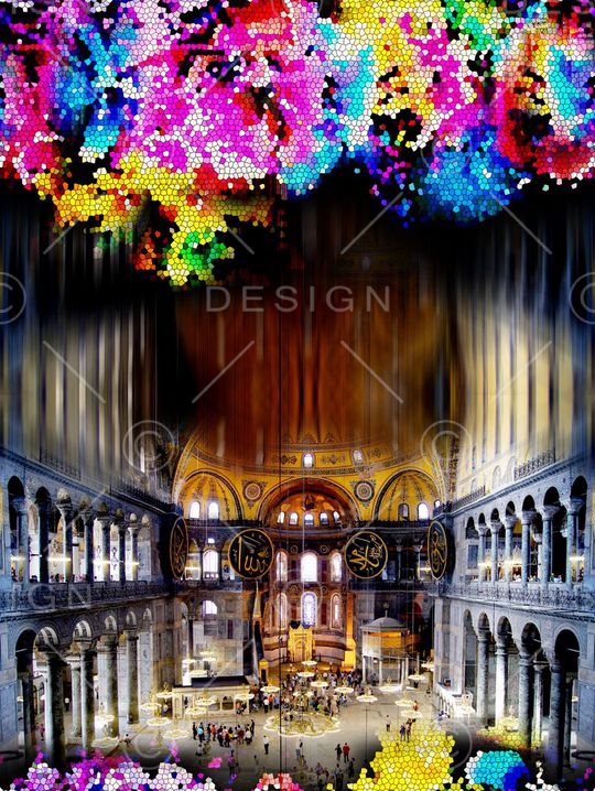 ♥红桃A〖复古时代〗印花华亿平台图片