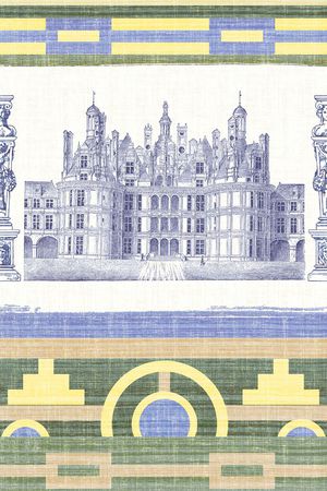 几何印花华亿平台图片