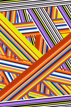 线条印花华亿平台图片