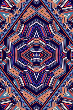 几何印花华亿平台图片