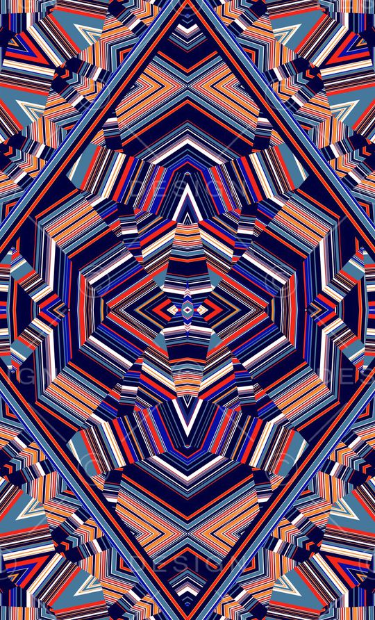 几何印花华亿平台图片