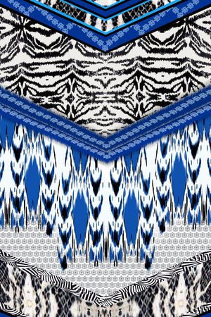 几何印花华亿平台图片