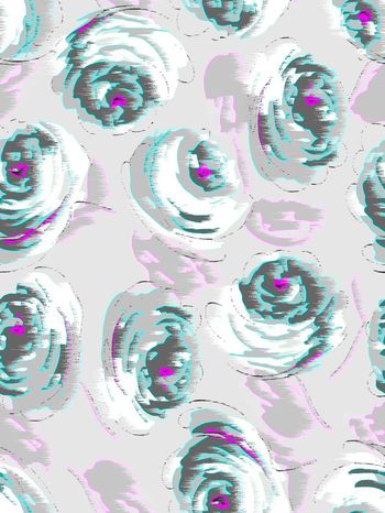 261262-淡雅蓝调玫瑰