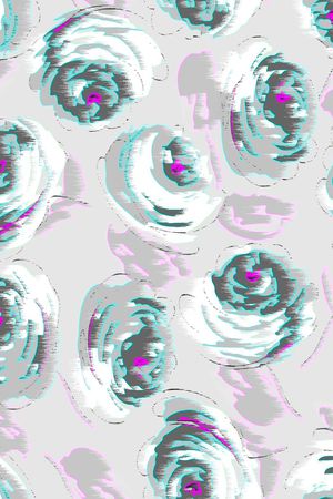 花卉图案印花华亿平台图片