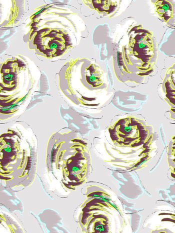 261264-淡雅蓝调玫瑰