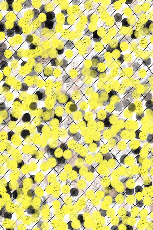 几何图案印花华亿平台图片