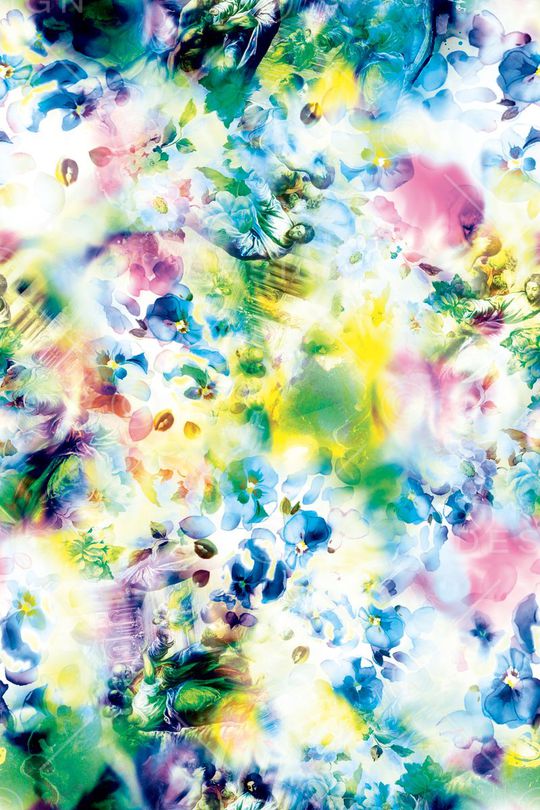 爆款散花印花华亿平台图片