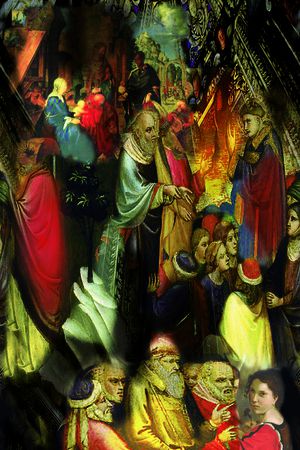 欧式印花华亿平台图片