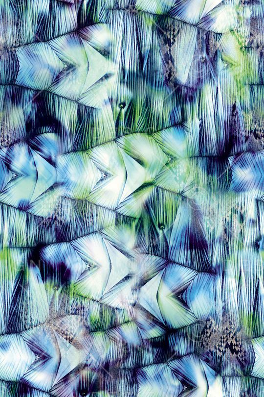 几何 肌理 褶皱 数码 服装印花华亿平台图片